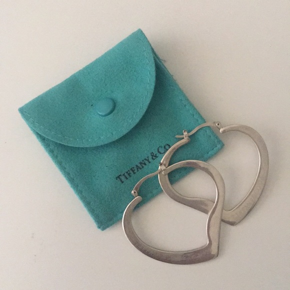 Tiffany & Co. Jewelry - T&Co. Elsa Peretti Heart Earrings